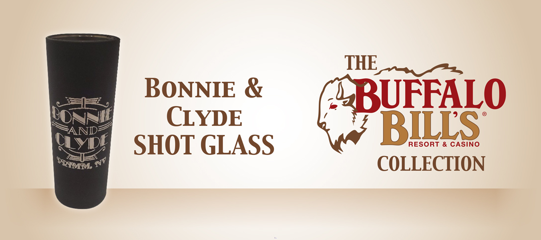 Bonnie & Clyde Shot Glass