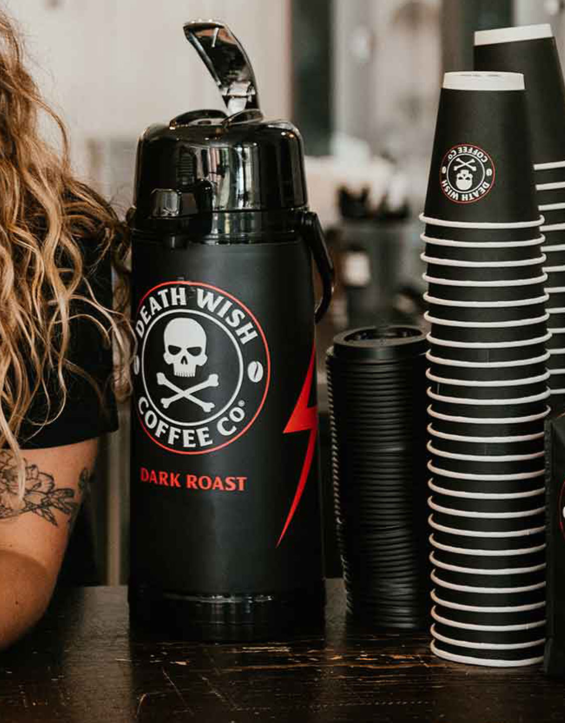 Death Wish Coffee Mobile Banner