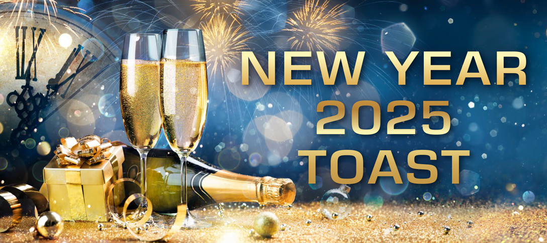 New Year 2025 Toast