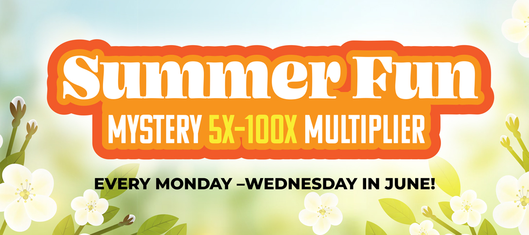 Summer Fun Mystery 5X-100X Multiplier