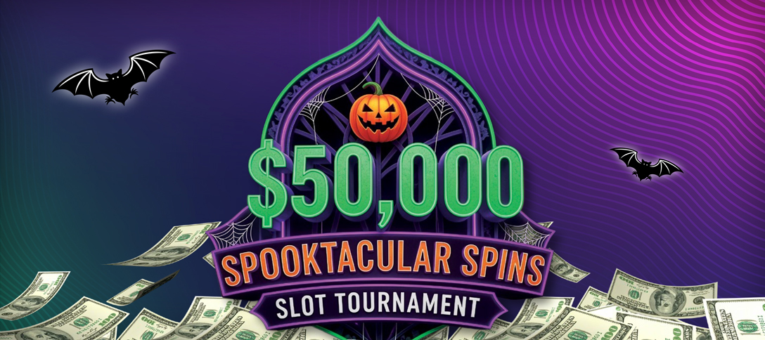$50,000 Spooktacular Spins Slot Tournament