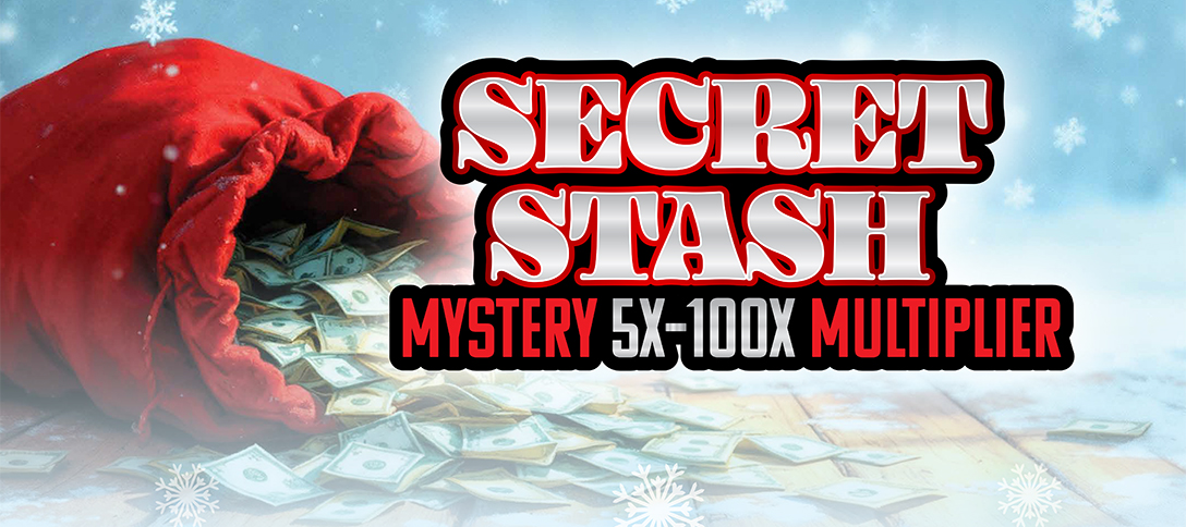 Secret Stash Mystery 5X-100X Multiplier