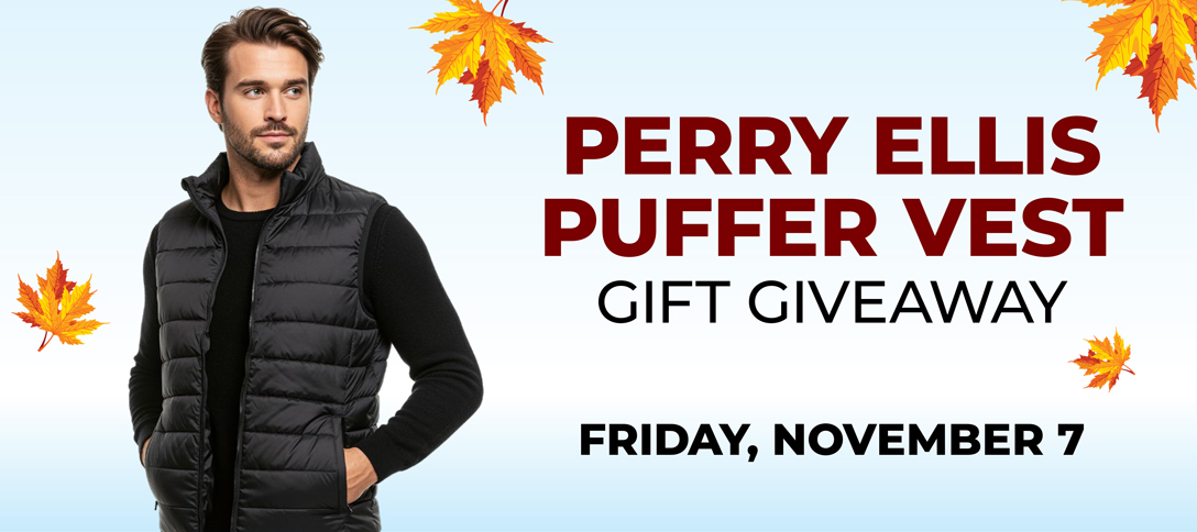 25-pv-nov-pe-puffer-vest-giveaway Perry Ellis Puffer Vest Gift Giveaway