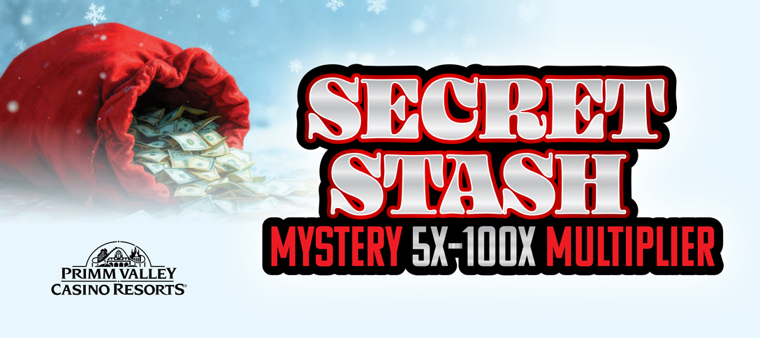 Secret Stash Mystery 5X-100X Multiplier