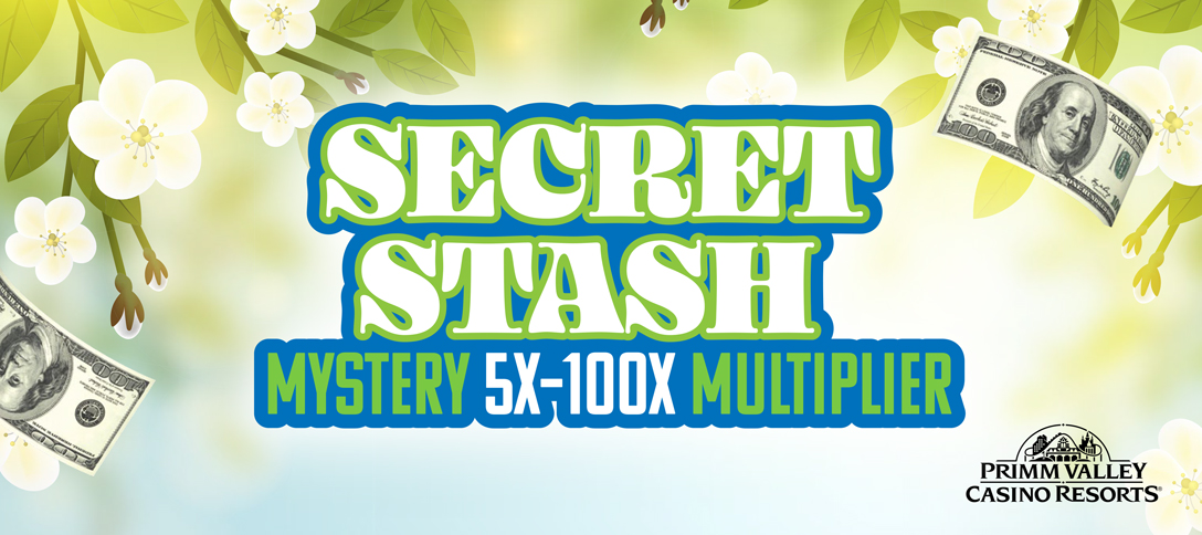Secret Stash Mystery 5X-100X Multiplier